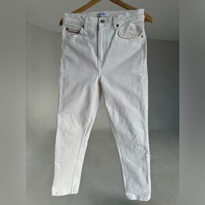 Off white Re/Done slim leg jeans